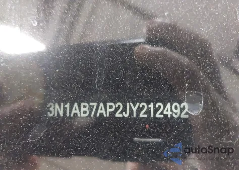 2018 Nissan Sentra Sv z USA, uszkodzony, nr VIN 3N1AB7AP2JY212492